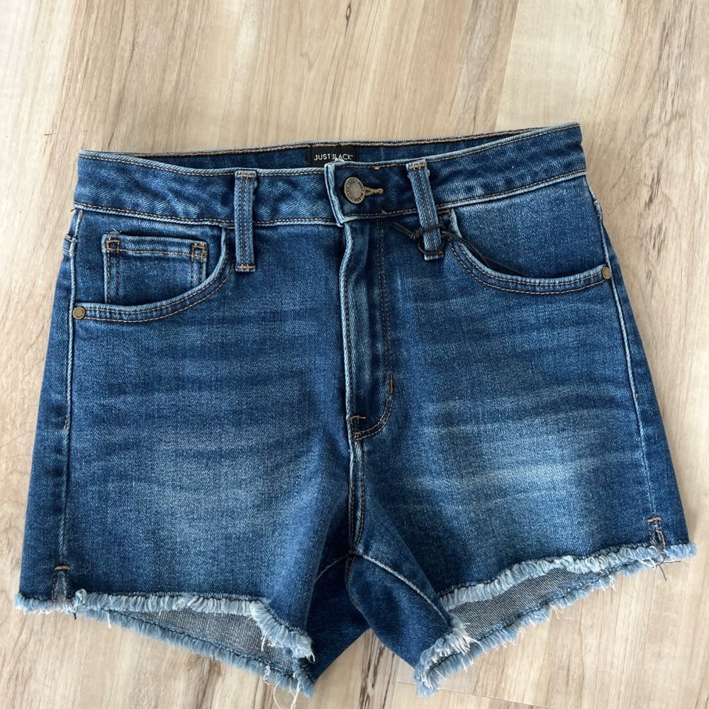 Dark Wash Jean Shorts